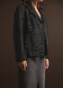 Black Astrakhan Short Jacket